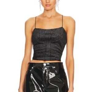 revolve/Michael Lauren suede top